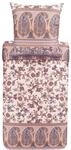 Bassetti Bettw&auml;sche Garnitur Genova 41 aus Baumwolle Mako-Satin in der Farbe Beige