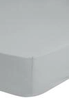 Good Morning Hoeslaken Strijk Vrij Katoen &ndash; Licht Grijs Maat: 90 x 200 cm