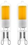 EGLO G9 Stiftsockel LED Lampe 2er-Set, Stiftsockellampe, 2 Steckbirnen, je 2 Watt