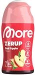MORE Zerup, Red Apple, 65 ml, f&uuml;r bis zu 8 l Fertiggetr&auml;nk, zuckerfreier Sirup mit