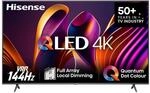 Hisense 75E7NQ Pro 189 cm (75 Zoll) Fernseher, 4K UHD, QLED, Smart TV, Total HDR,