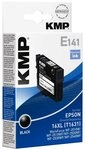 KMP Tintenkartusche f&uuml;r Epson WorkForce WF-2010W/WF-2510WF, E141, black