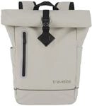 Travelite Rolltop Rucksack wasserfest, Fahrradrucksack, Freizeitrucksack mit Rolltop