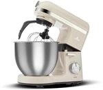 Karaca Mastermaid Chef Pro Double Armed K&uuml;che Koch 1500W Soft Cream, Gl&auml;nzend