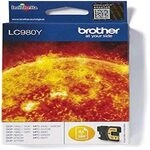 Brother LC980Y Tintenpatronen, Standard, Gelb