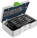 Festool Bohrer- und Bit-Set SYS3 S 76-BB-Set &ndash; Centrotec kompatibel &ndash; F&uuml;r Holz,