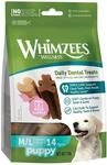 WHIMZEES Puppy Stix M/L, 14 St&uuml;ck &ndash; Zahnpflege, Gr&ouml;&szlig;e M/L