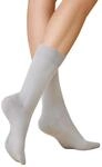 KUNERT Damen Socken Soft Wool Cotton druckfreier Bund Lichtgrau 0170 35-38