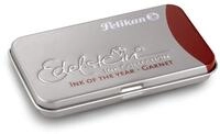 Pelikan Gro&szlig;raum-Tintenpatronen Edelstein Ink, Garnet (dunkelrot) im...