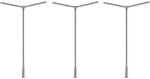 FALLER 180122 - LED-Kreuzmastleuchte, zweiarmig, kaltwei&szlig;, 3 St&uuml;ck -...
