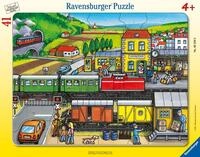 Ravensburger Kinderpuzzle - 05234 Bahnfahrt - 30-48 Teile Rahmenpuzzle f&uuml;r...