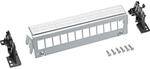 Hager FZ12MK Patch-Panel 12-fach, Keystone