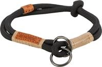 Trixie Zug-Stopp Hundehalsband BE Nordic L-XL schwarz/Sand &ndash; bequemes...