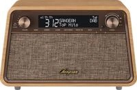 SANGEAN WR-201D Premium Retro-Radio mit DAB, RM, Bluetooth, AUX, dimmbaren