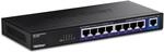 TRENDnet 9-Port Multi-Gig-Switch, TEG-S591, 8 x 2,5G RJ-45-Ports, 1 x 10G RJ-45-Port,