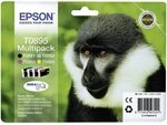 Cartucce D'inchiostro Multipack 4 T0895 - Nero, Cya ...