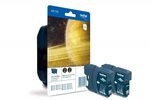 Original Brother LC1100BK Twin Pack Tintenpatrone, schwarz