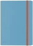 Leitz A4 Eckspannermappe mit Innentasche, F&uuml;r 150 Blatt, Sanftes Blau, Cosy-Serie,