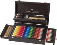 FABER-CASTELL 110085 - 125er A&G Collection Koffer Polychromos...