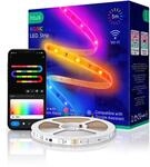 NOUS F4 5m RGBIC LED Strip Wifi, Christmas LED Lights, Alexa LED Strip,