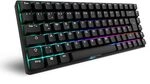Sharkoon Skiller SGK50 S3 PBT Schwarz, RGB Gaming Keyboard, Gateron G PRO 3.0 Yellow,