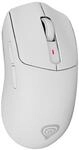Genesis Zircon 500 G2 Wireless Gaming Maus, 10000 DPI, Triple Mode, Wei&szlig; 