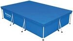 Bestway PE-Abdeckplane 304 x 205 cm, blau, eckig