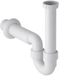 Geberit Ausgussbecken-Ablauf d 50 mm weiss in PP mit Anschlussgewinde 152741111