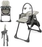 Kinderkraft TUMMIE Hochstuhl 2 in 1, Kinderhochstuhl, Babystuhl, Kombihochstuhl, ab