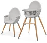 Kinderkraft Hochstuhl FINI2 2 in 1, Kinderhochstuhl, Babystuhl, Kombihochstuhl, Beine