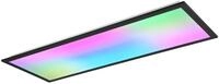 Reality Leuchten LED Deckenleuchte Beta R67668032, Metall Schwarz matt, inkl. 31 Watt