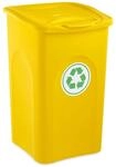 Stefanplast Begreen M&uuml;lleimer, 50 l, Gelb