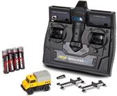 Carson 500504146 1:87 MB Unimog U406 Zweiwegefahrzeug 100% RTR - Fahrfertiges Modell,
