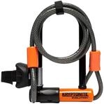 Kryptonite B&uuml;gelschloss Evo. Mini-7 + KFlex 120 cm m. Flex Frame Halter, 3500340