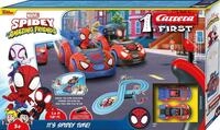 Carrera - 20063049 First I Spidey Web Spinners Rennbahn-Set I Auto f&uuml;r Rennbahn 