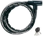 MASTER LOCK Motorradschloss [Schl&uuml;ssel] [1,2 m Stahlkabel] [Wetterfest] 8218EURDPS -