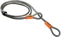 Kryptonite Schlaufenkabel Krypto Flex 213 cm, ⌀10 mm, grau