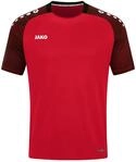 JAKO Kinder T-Shirt Performance, Rot/Schwarz, 164