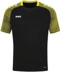 JAKO Kinder T-Shirt Performance, Schwarz/Soft Yellow, 116
