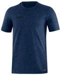 JAKO Herren T-Shirt Premium Basics, Marine-Meliert, M