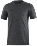JAKO Herren T-Shirt Premium Basics, Anthrazit-Meliert, 3XL