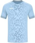 JAKO Herren Trikot Pixel (Kurzarm), Lightblue, M