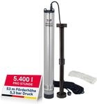 T.I.P. Tiefbrunnenpumpe Edelstahl 5.400l/h sandresistent Brunnen ab &Oslash;10cm