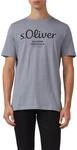 s.Oliver Baumwoll-T-Shirt mit Logo-Print