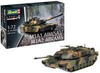 Revell Modellbausatz Milit&auml;r I M1A2 Abrams I Ma&szlig;stab 1:72 I Level 4 Bausatz I