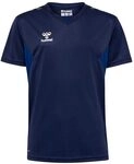 Hummel Uni_Kids Hmlauthentic Pl Jersey S/S Kids Shirt, Marine, 152 EU
