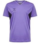 hummel Uni_Kids Hmlauthentic Pl Jersey S/S Kids T-Shirt, Dahlia Purple/Asphalt, 116
