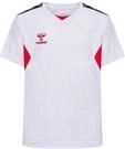 hummel hmlAUTHENTIC PL Jersey S/S Kids, White/True RED, 164