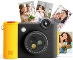 Kodak Smile+ 2-in-1 Digitale Sofortbildkamera & kabelloser Bluetooth-Fotodrucker -