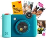 Kodak Smile+ 2-in-1 Digitale Sofortbildkamera & kabelloser Bluetooth-Fotodrucker -